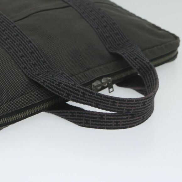 Hermès Herline Grey Canvas Briefcase Bag (Pre-Owned) - Picture 10 of 16